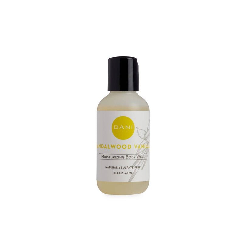 2oz Sandalwood Vanilla Hand & Body Wash - Zoja Beauty - DANI Naturals