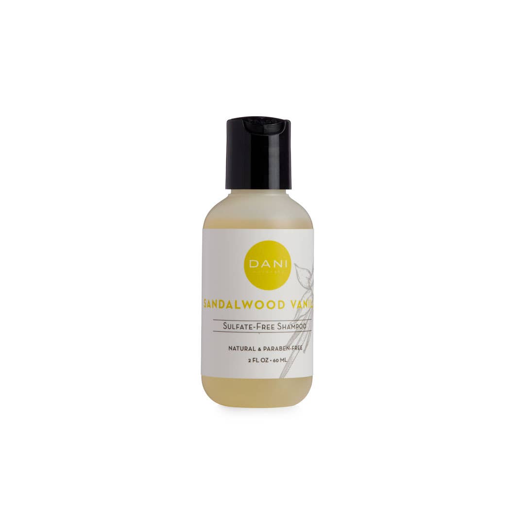 2oz Sandalwood Vanilla Shampoo - Zoja Beauty - DANI Naturals