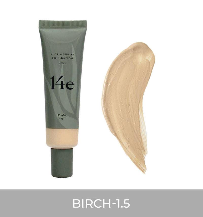 Aloe Nourish Foundation - Birch 1.5 - Zoja Beauty - 14e Cosmetics