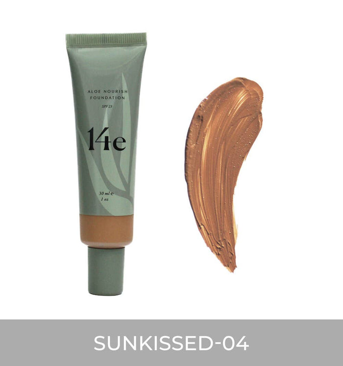 Aloe Nourish Foundation - Sunkissed 04 - Zoja Beauty - 14e Cosmetics