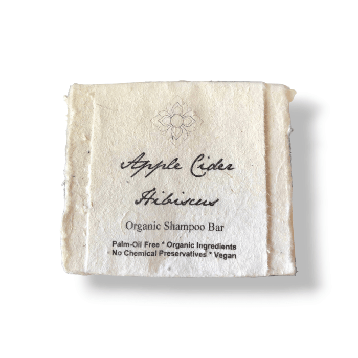 Apple Cider Hibiscus Organic Shampoo Bar - Zoja Beauty - Unearth Malee