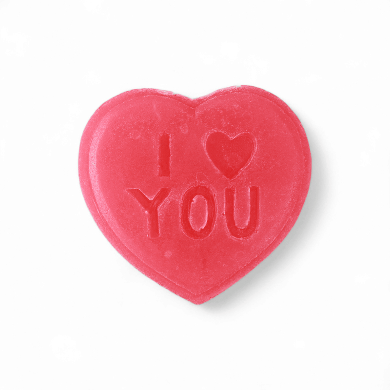 Candy Heart Soap - Apricot + Vanilla - Zoja Beauty - Zoja Beauty