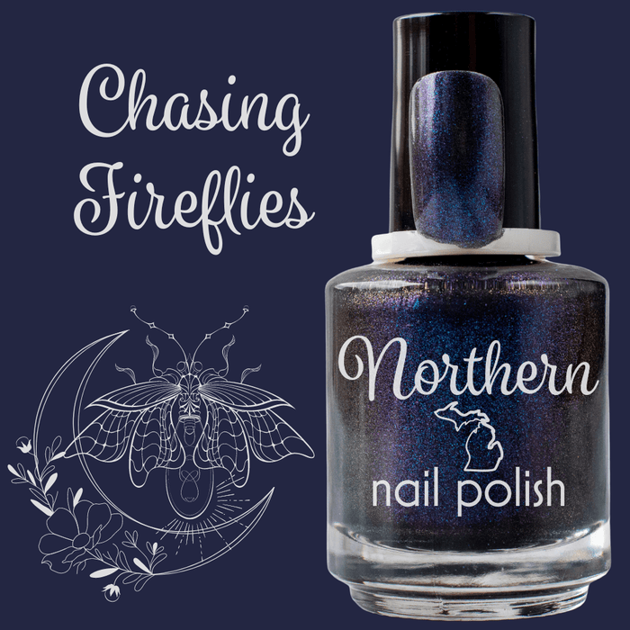 Chasing Fireflies ~ Nail Polish Vegan Nontoxic Michigan Made - Zoja Beauty - Northern Nail Polish