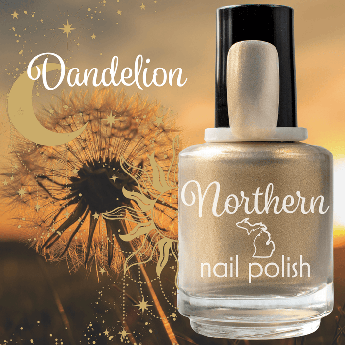 Dandelion ~ Nail Polish Vegan Nontoxic Michigan Made - Zoja Beauty - Northern Nail Polish