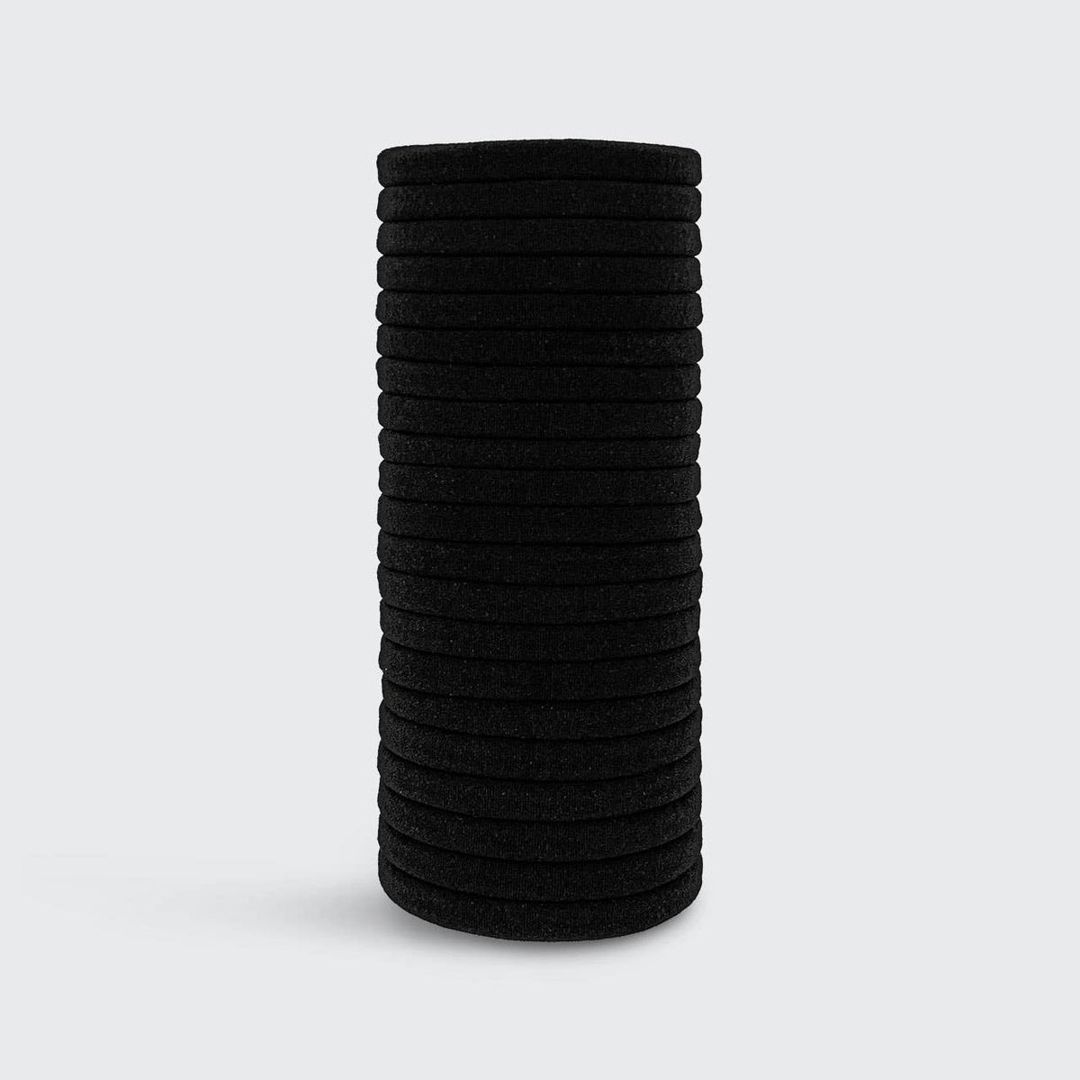 Eco - Friendly Nylon Elastics 20pc set - Black - Zoja Beauty - KITSCH