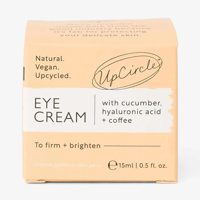 Eye Cream with Cucumber, Hyaluronic Acid, & Coffee - Zoja Beauty - UpCircle