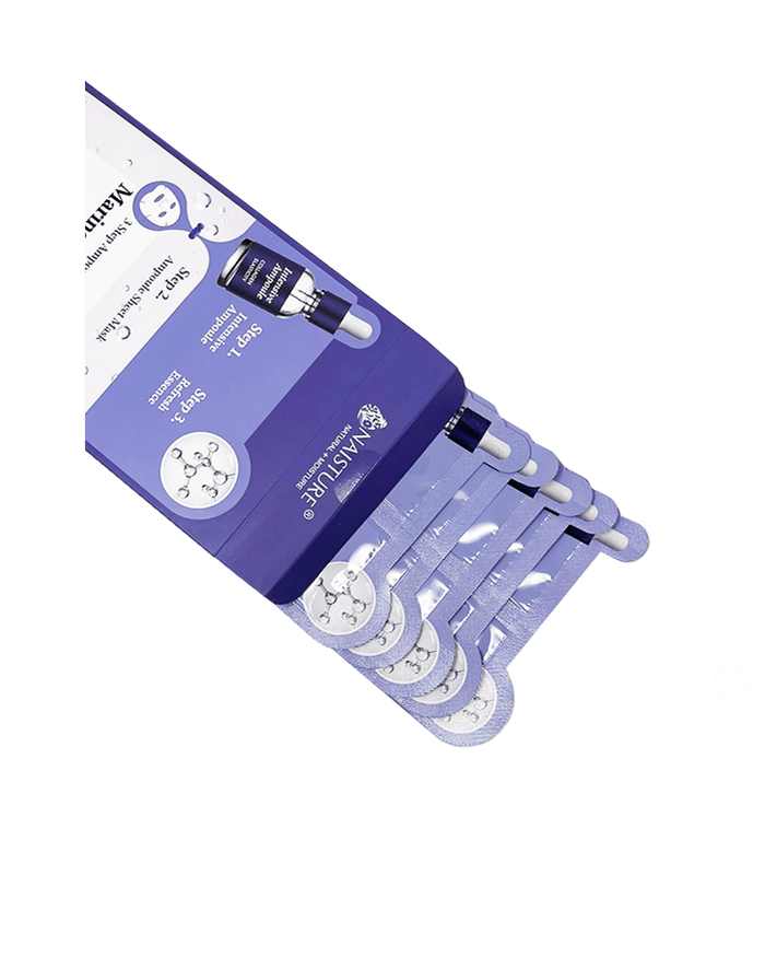 Marine Collagen 3 Step Ampoule Mask - Zoja Beauty - Naisture