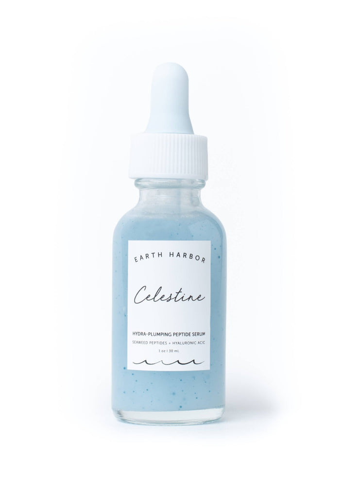 Plumping Serum: Seaweed Peptides + Hyaluronic Acid - Zoja Beauty - Earth Harbor Naturals