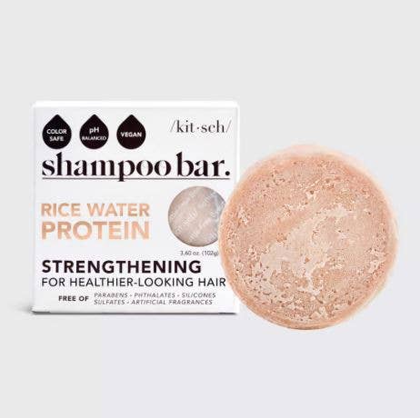 Rice Water Protein Shampoo Bar for Hair Growth - Zoja Beauty - KITSCH