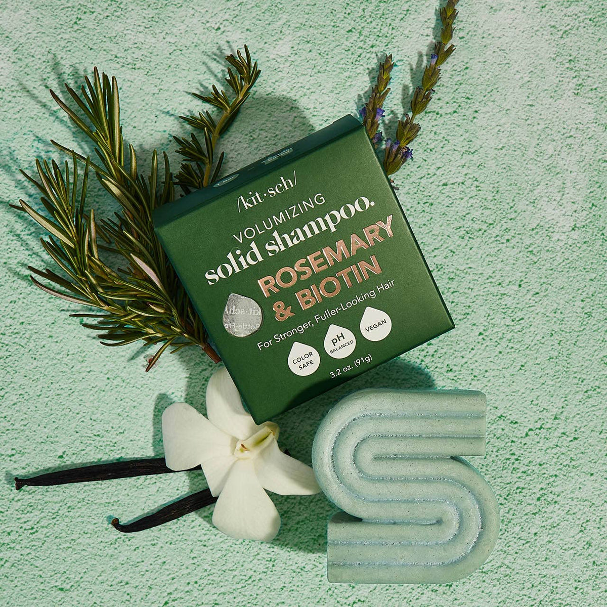 Rosemary & Biotin Volumizing Solid Shampoo - Zoja Beauty - KITSCH