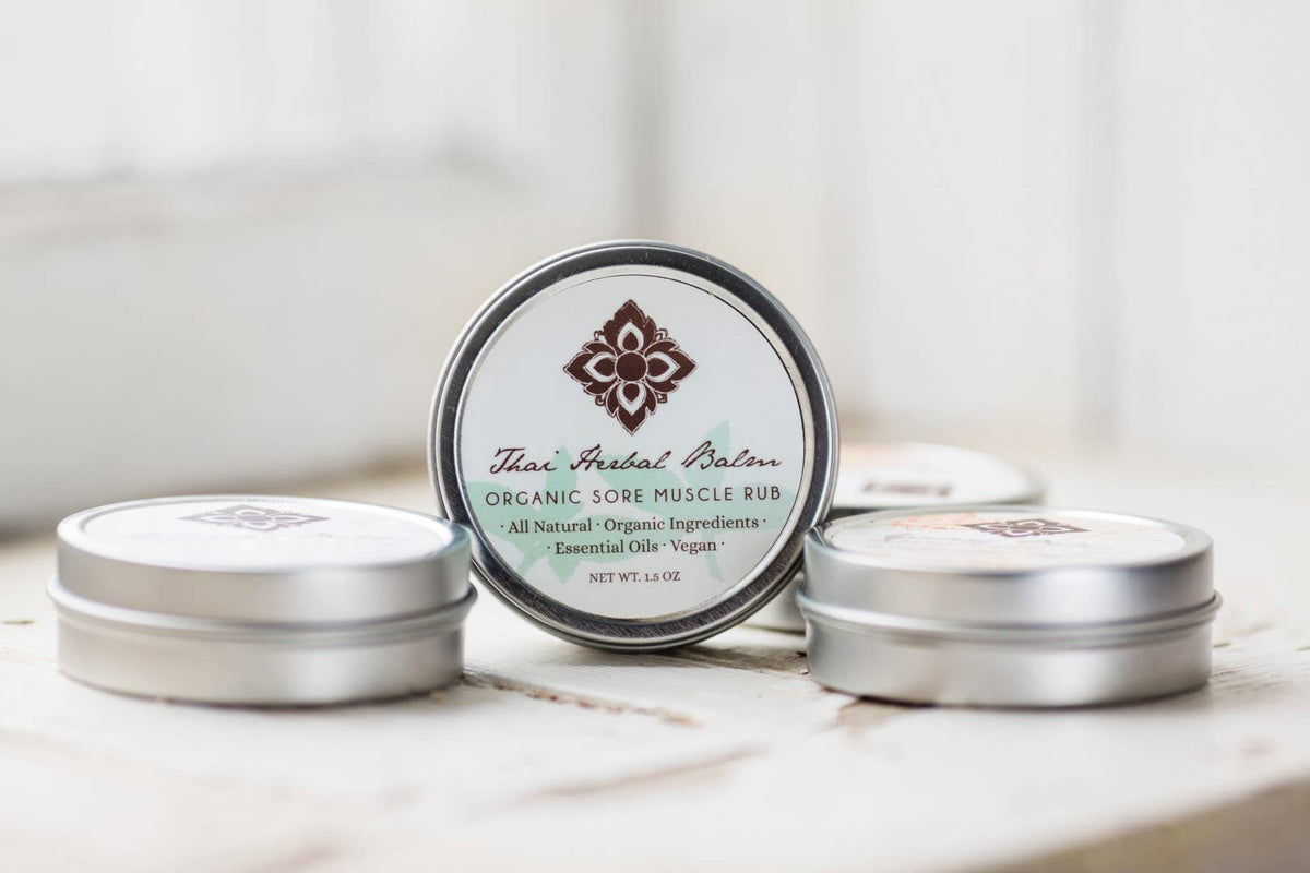 Thai Herbal Balm Organic Muscle Rub - Zoja Beauty - Unearth Malee