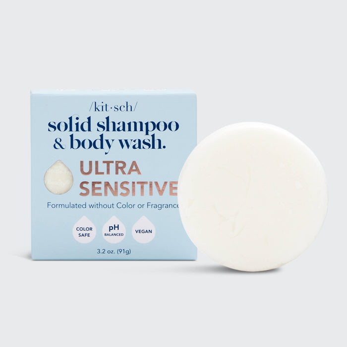 Ultra Sensitive Shampoo & Body Wash Bar Fragrance - Free - Zoja Beauty - KITSCH